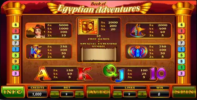 The Pharaohs Book Casino Slots Скриншот 3