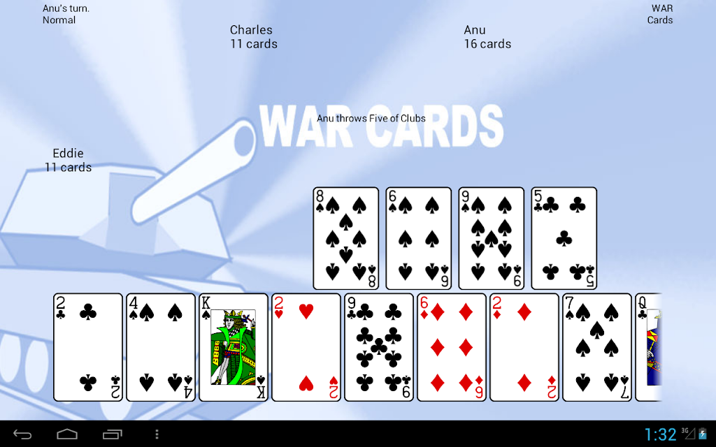 WAR Cards Schermafbeelding 3