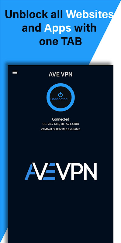 AVE VPN:Low Ping Vpn Ảnh chụp màn hình 2