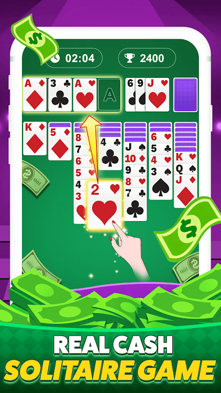 Solitaire Clash-Win Cash應用截圖第1張