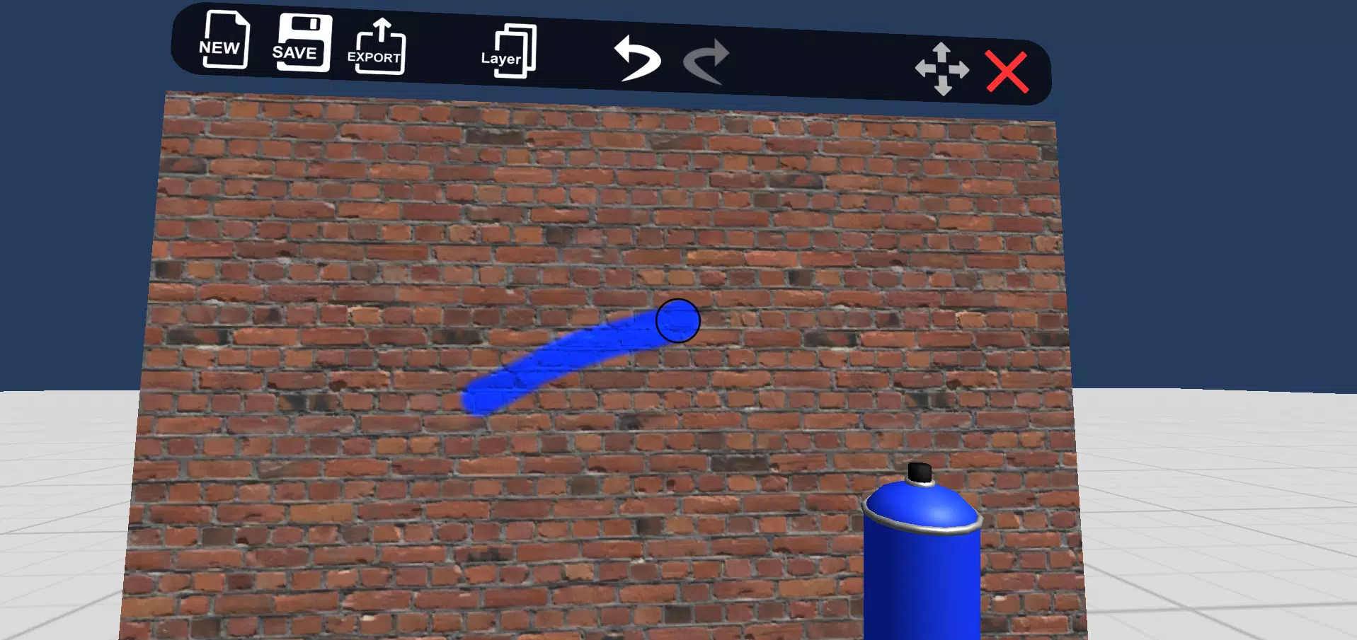 Graffiti Paint VR ဖန်သားပြင်ဓာတ်ပုံ 1
