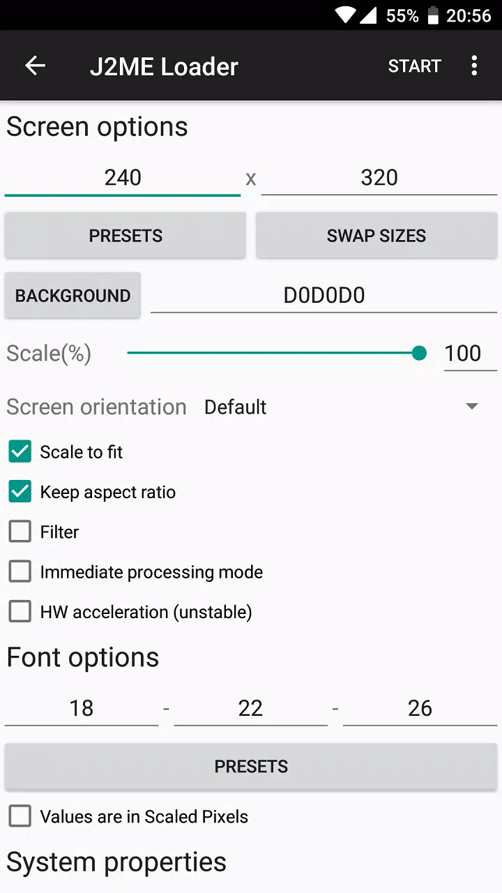 J2ME Loader स्क्रीनशॉट 2