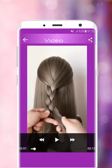 Schermata Hairstyles Step by Step Videos 4