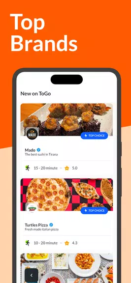 ToGo: Food Delivery應用截圖第4張