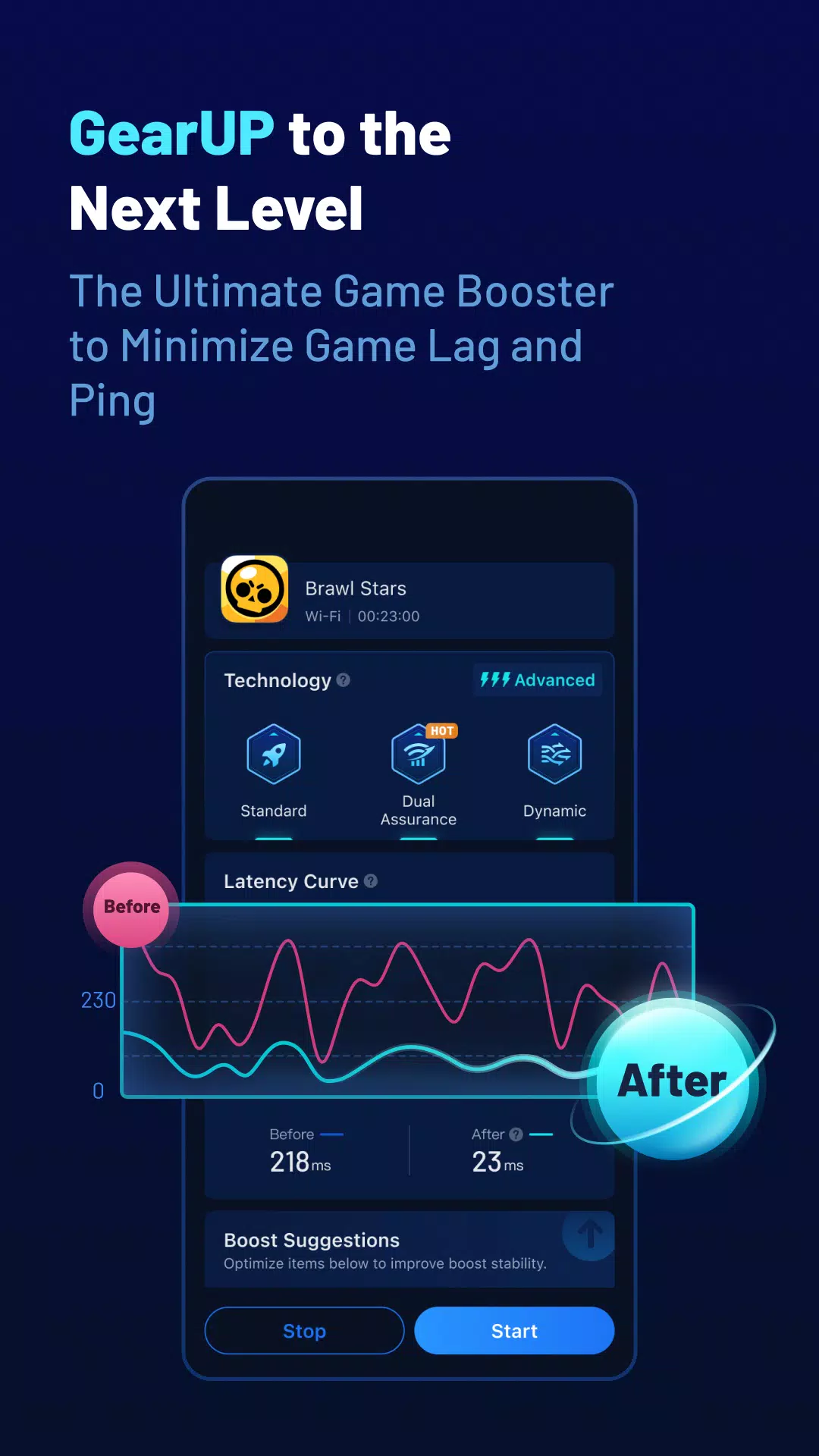 GearUP Game Booster: Lower Lag应用截图第1张