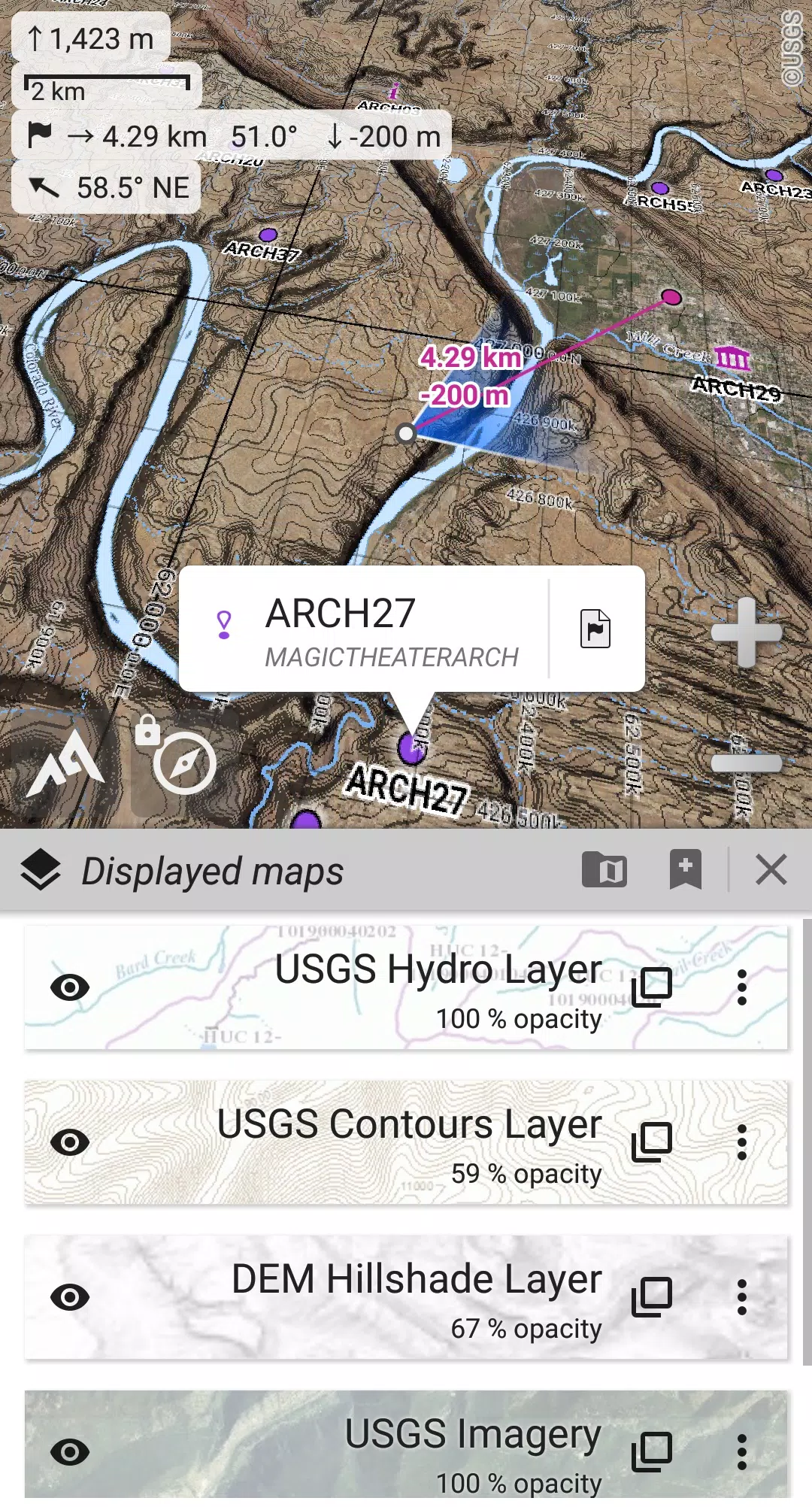 AlpineQuest Explorer Lite应用截图第2张