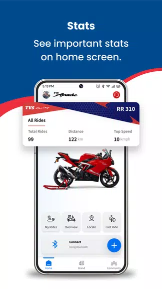 Schermata TVS Connect 3
