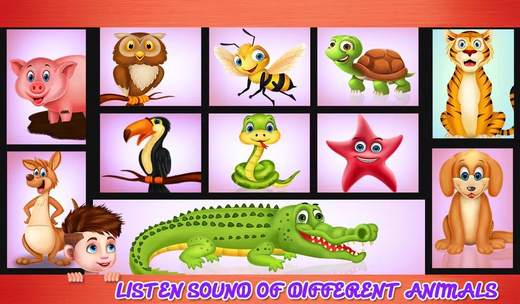 Learning Animal Sounds Games Tangkapan skrin 2