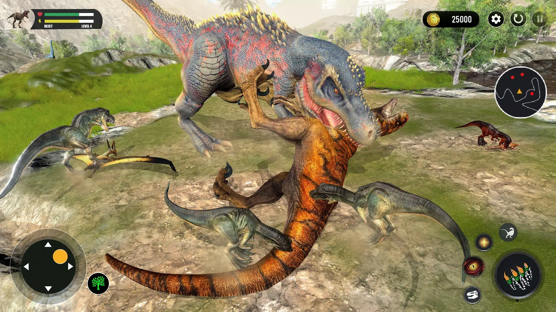 Real Dinosaur Simulator Games Ekran Görüntüsü 3