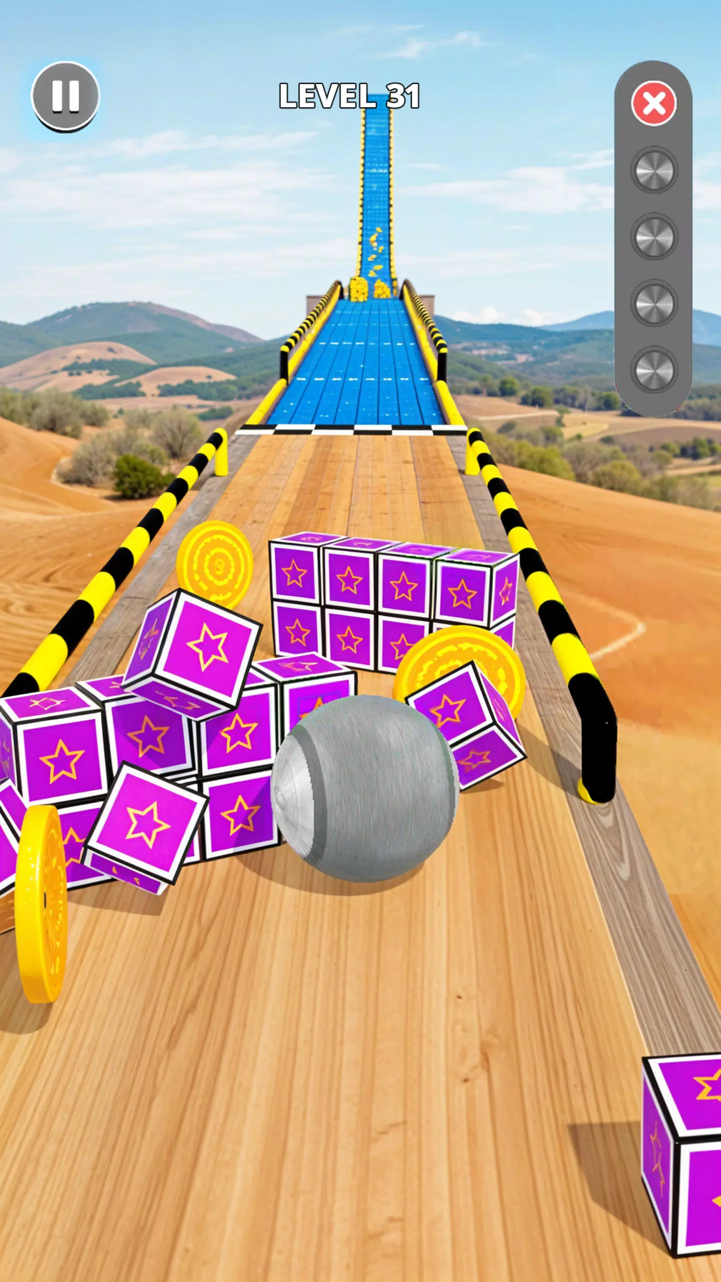 Sky Rolling Ball Screenshot 3