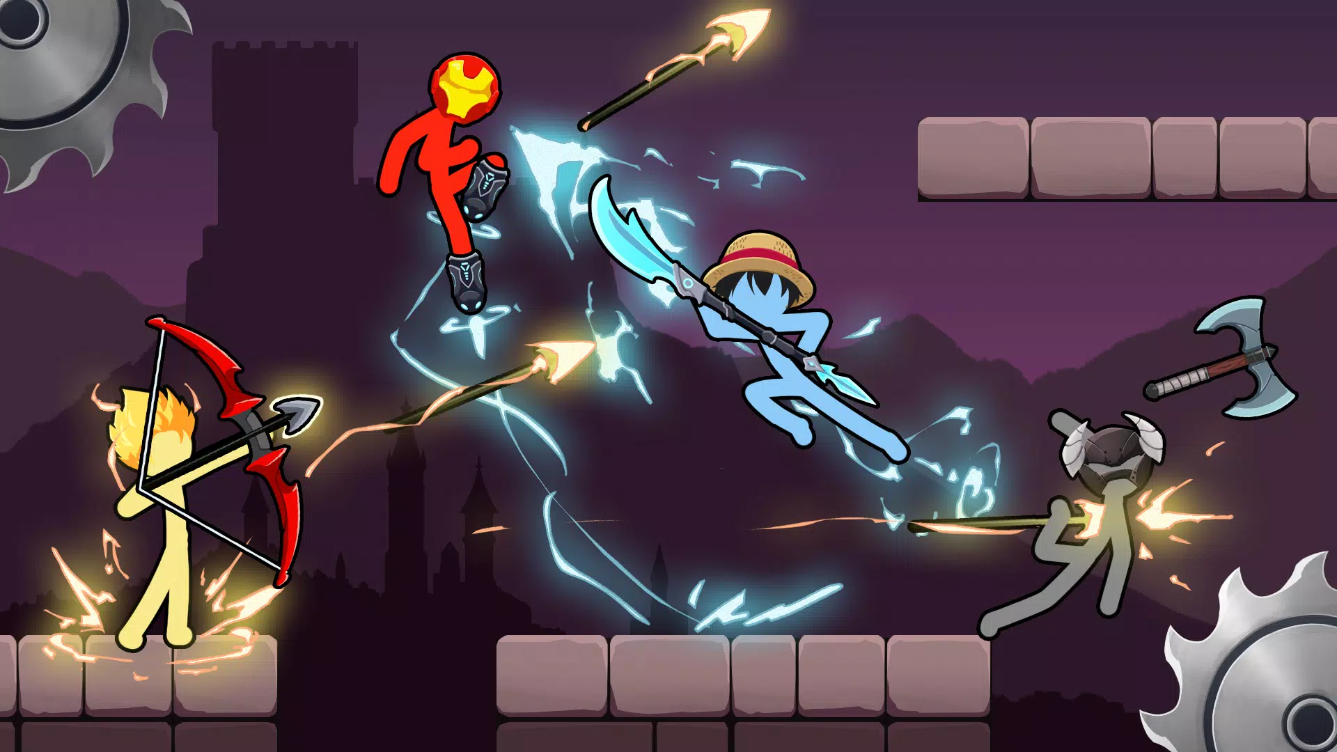 Stickman.IO: Weapon Master Captura de pantalla 3