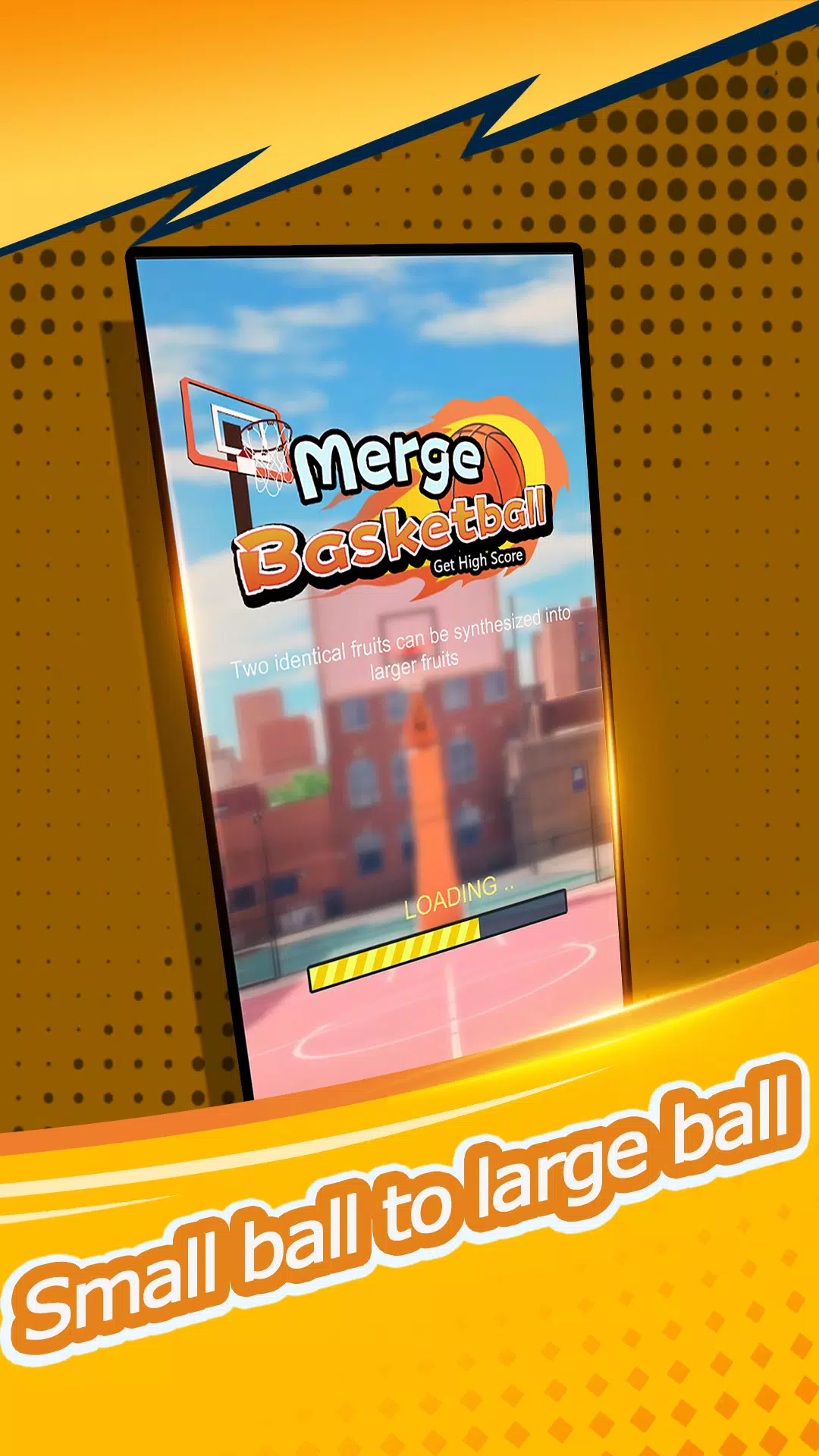 Merge Basketball:Get HighScore স্ক্রিনশট 1