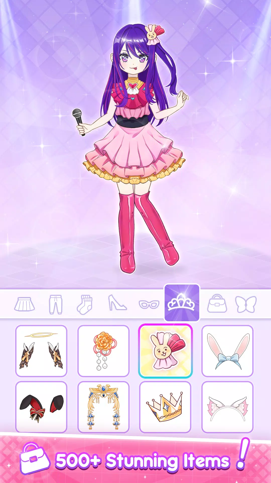 Anime Dress Up - Doll Dress Up ဖန်သားပြင်ဓာတ်ပုံ 2