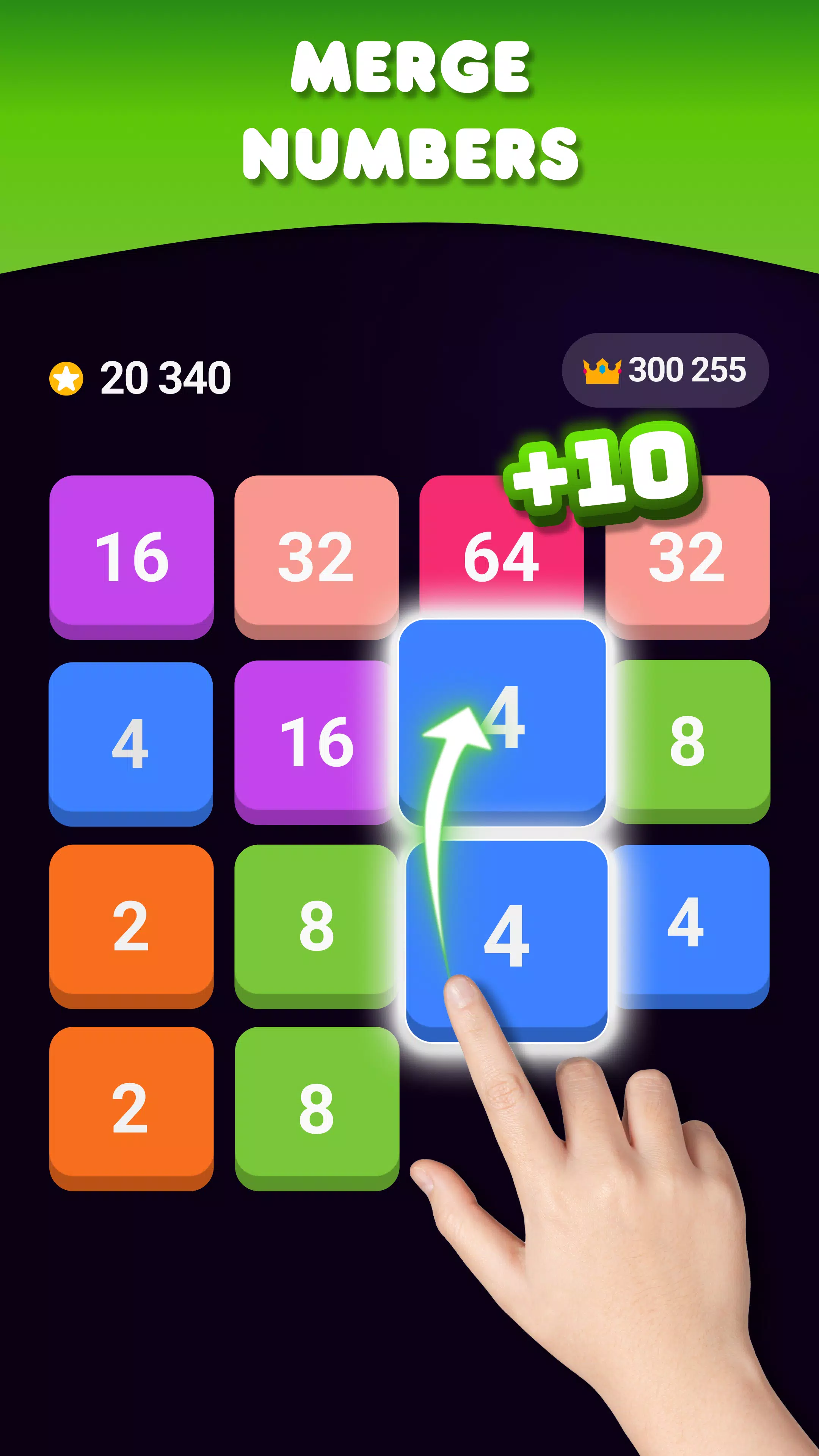 2048: Puzzle Game! Merge Block ဖန်သားပြင်ဓာတ်ပုံ 1