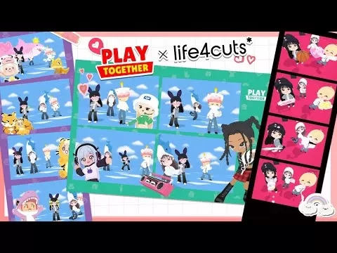 Chơi cùng nhau và Life4cuts hợp tác