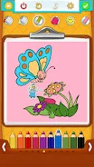 Butterfly Coloring Pages Zrzut ekranu 2