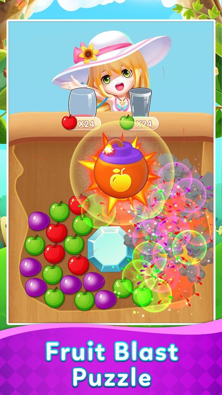 Fruit Blast Puzzle Скриншот 1