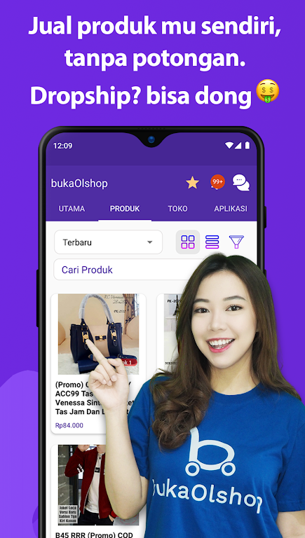 bukaOlshop - Buat App Toko Zrzut ekranu 2