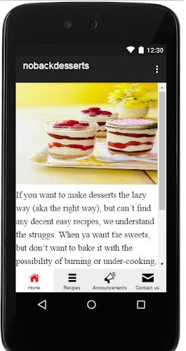 No Bake Desserts Easy Recipes应用截图第1张