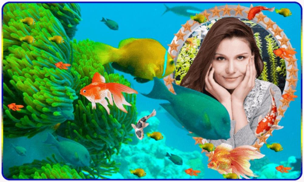 Aquarium Photo Frames स्क्रीनशॉट 3