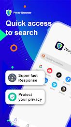 Private VPN - Proxy Browser ဖန်သားပြင်ဓာတ်ပုံ 1