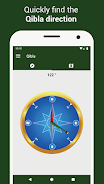 Prayer times: Qibla & Azan Скриншот 4