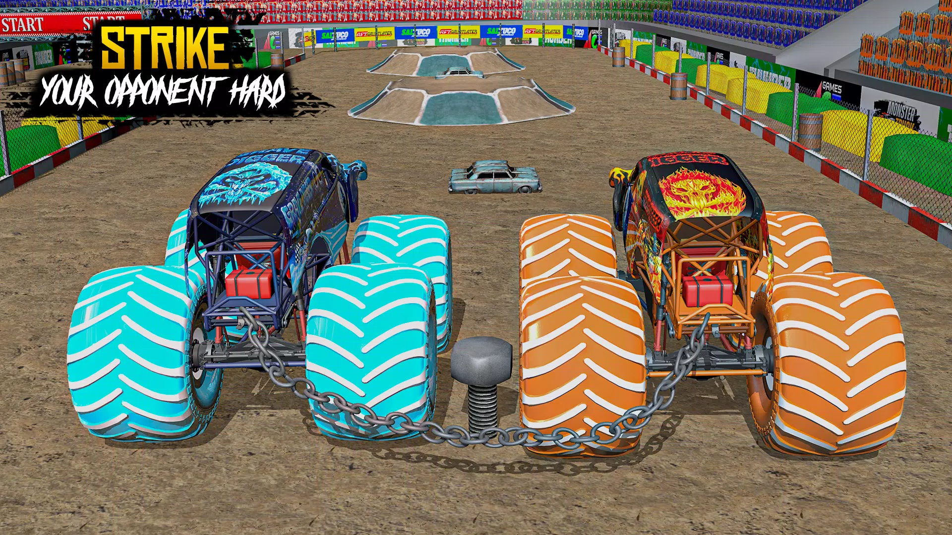 Monster Truck 4x4 Racing Games Tangkapan skrin 3