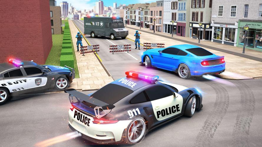 Police Car Chase: Police Games應用截圖第1張