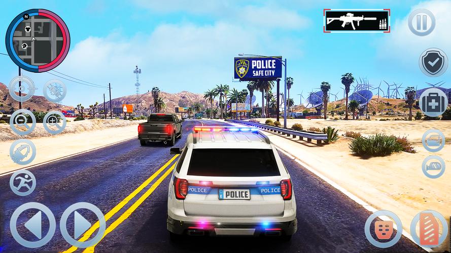 Police Game Transport Truck スクリーンショット 3