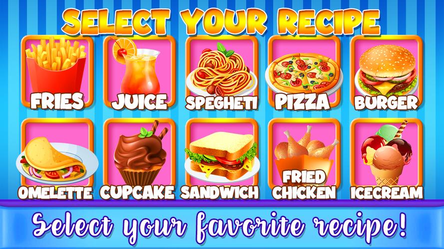 School Toddlers Breakfast Food スクリーンショット 1