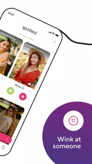Spotted: Local dating-app Screenshot 2