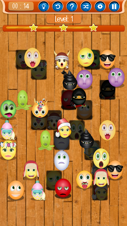 Mahjong Emogi Titans Board Game ภาพหน้าจอ 4