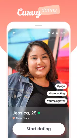 Curvy Singles Dating ภาพหน้าจอ 1