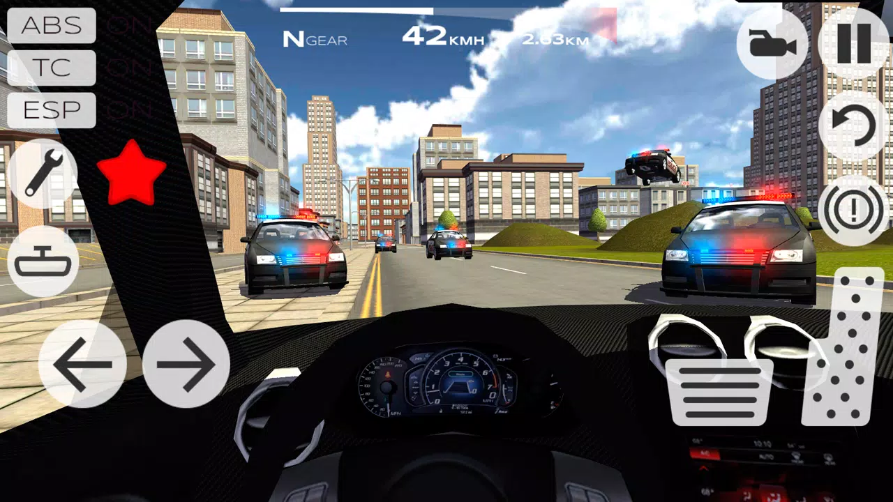 Extreme Car Driving Racing 3D Screenshot 2