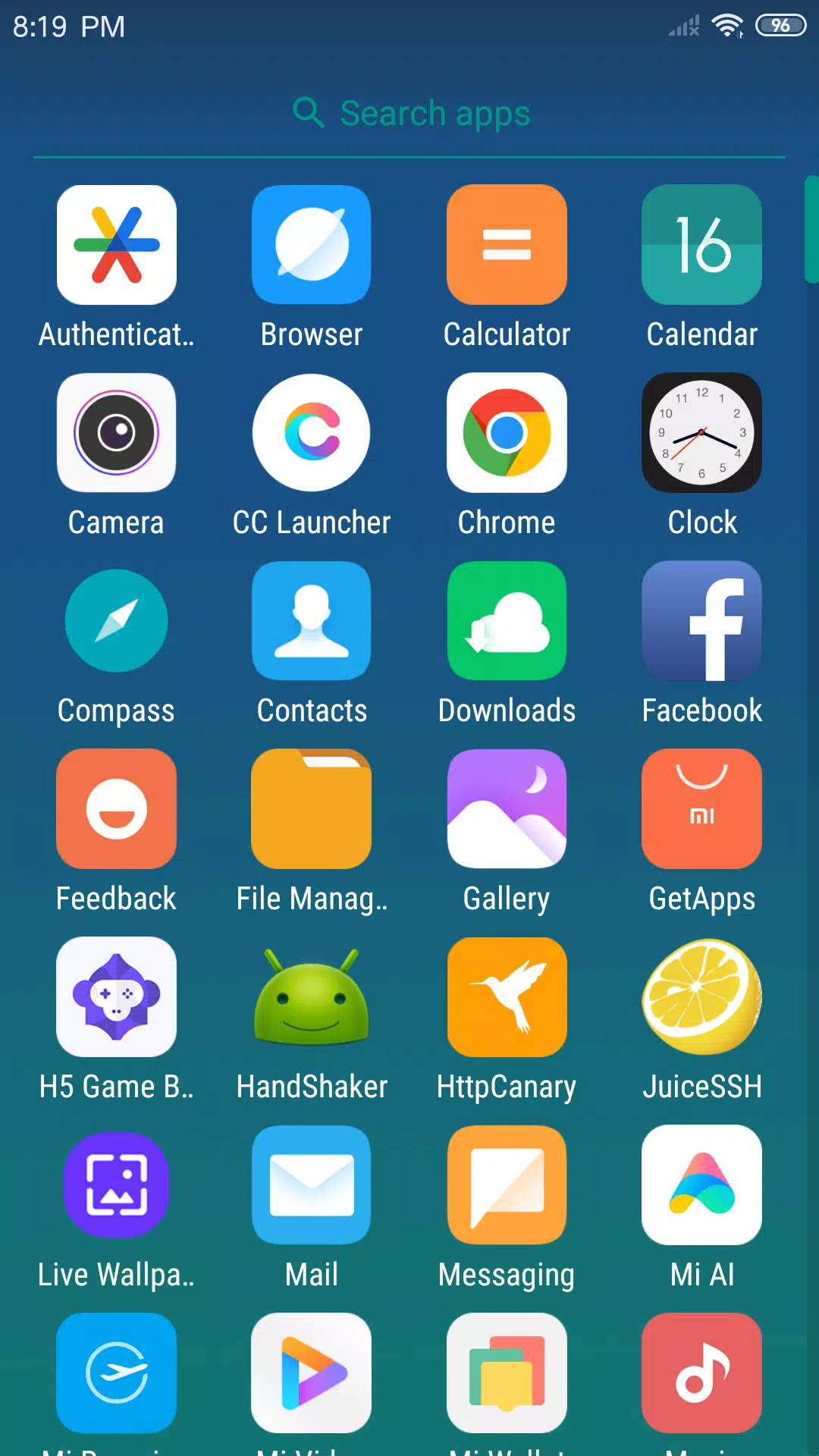 X Launcher 스크린샷 3