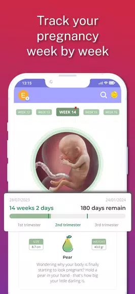 Momercy Pregnancy & Baby Care 스크린샷 3