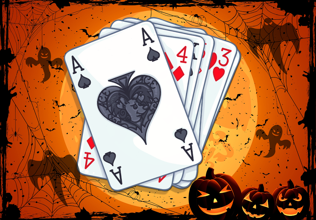 Solitaire Halloween Card Game Schermafbeelding 2