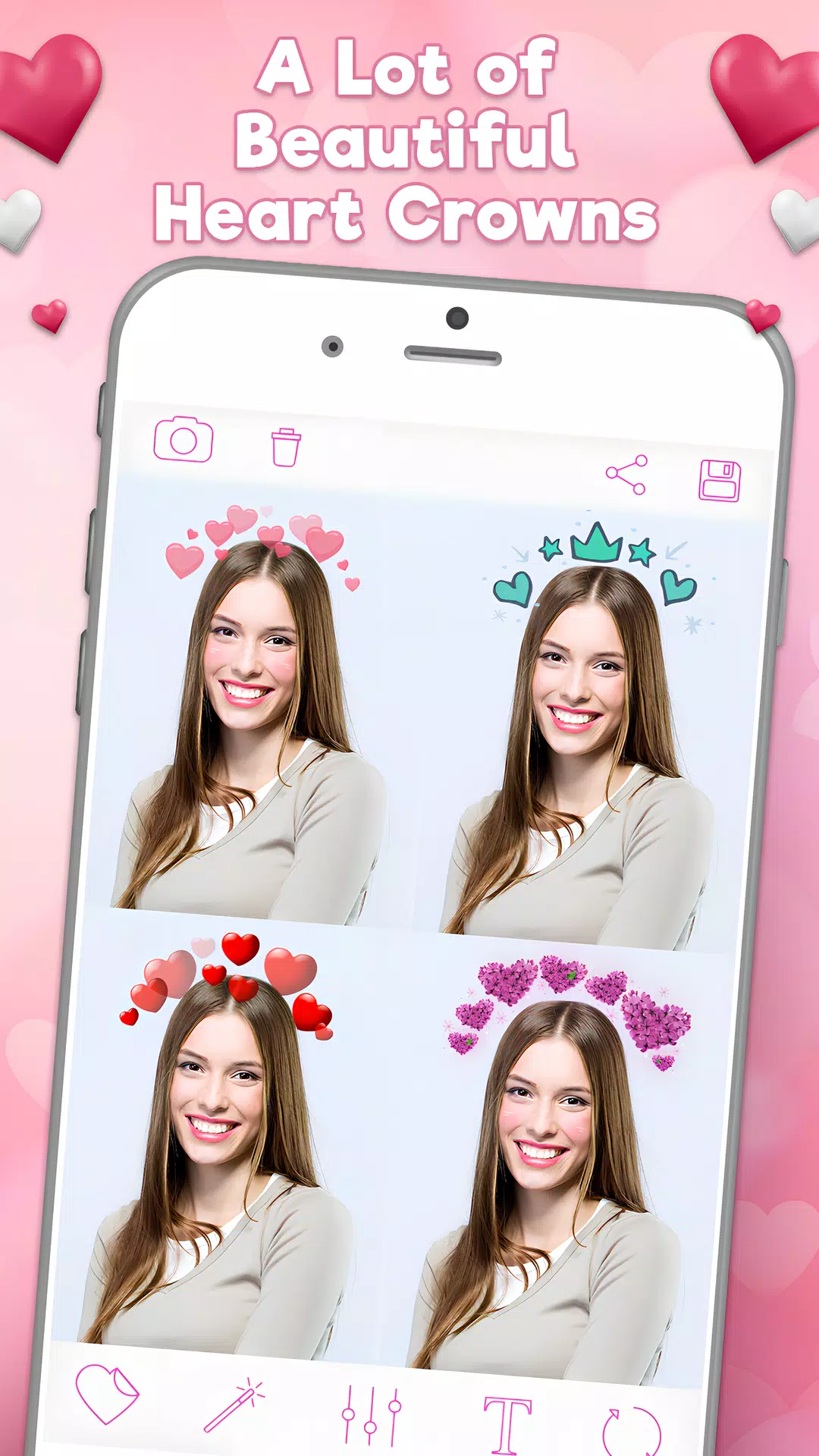 Heart Emoji & Photo Stickers ภาพหน้าจอ 2