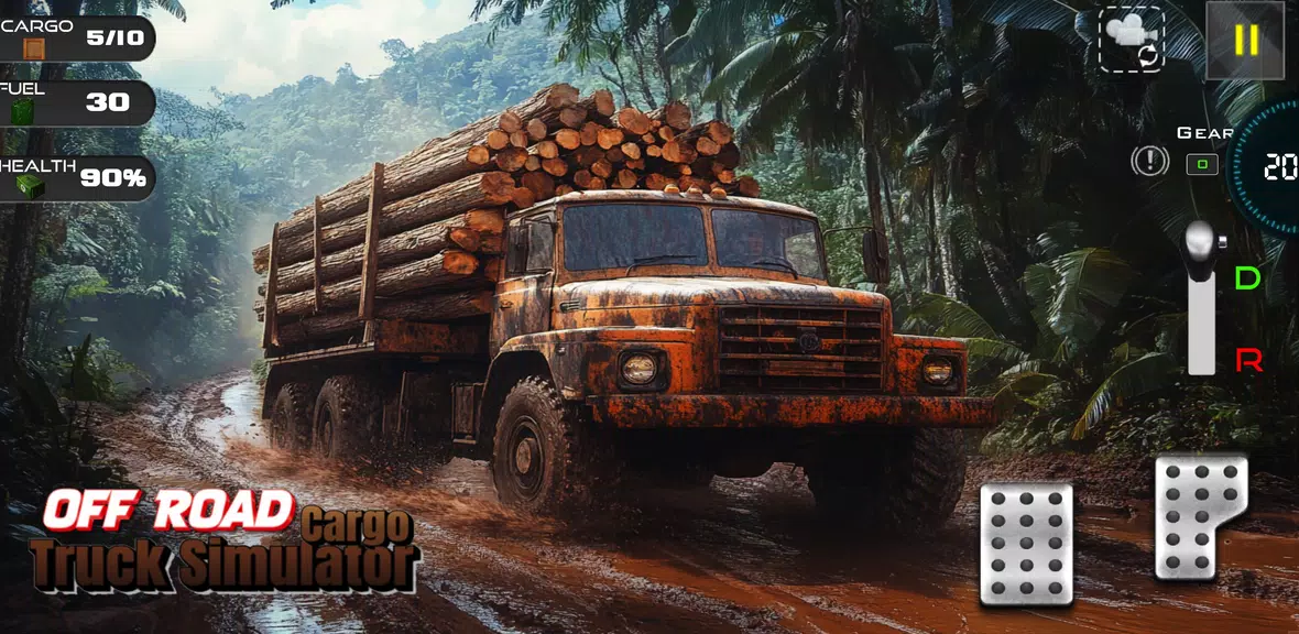 Truck Cargo simulator offroad Ảnh chụp màn hình 3