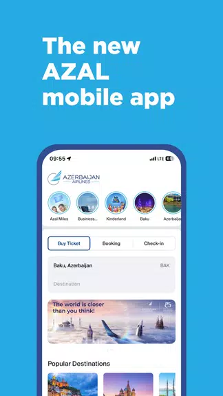 AZAL - Book Flight Ticket Capture d'écran 1