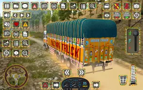 Indian Truck Offroad Cargo 3D應用截圖第4張