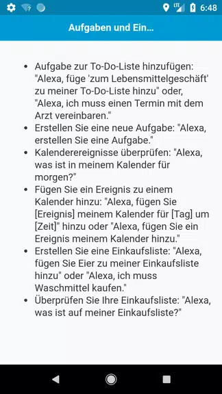 Befehle für Echo Dot スクリーンショット 3