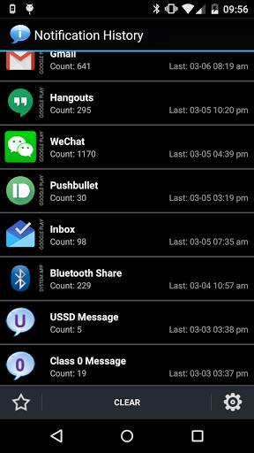 Notification History Tangkapan skrin 4