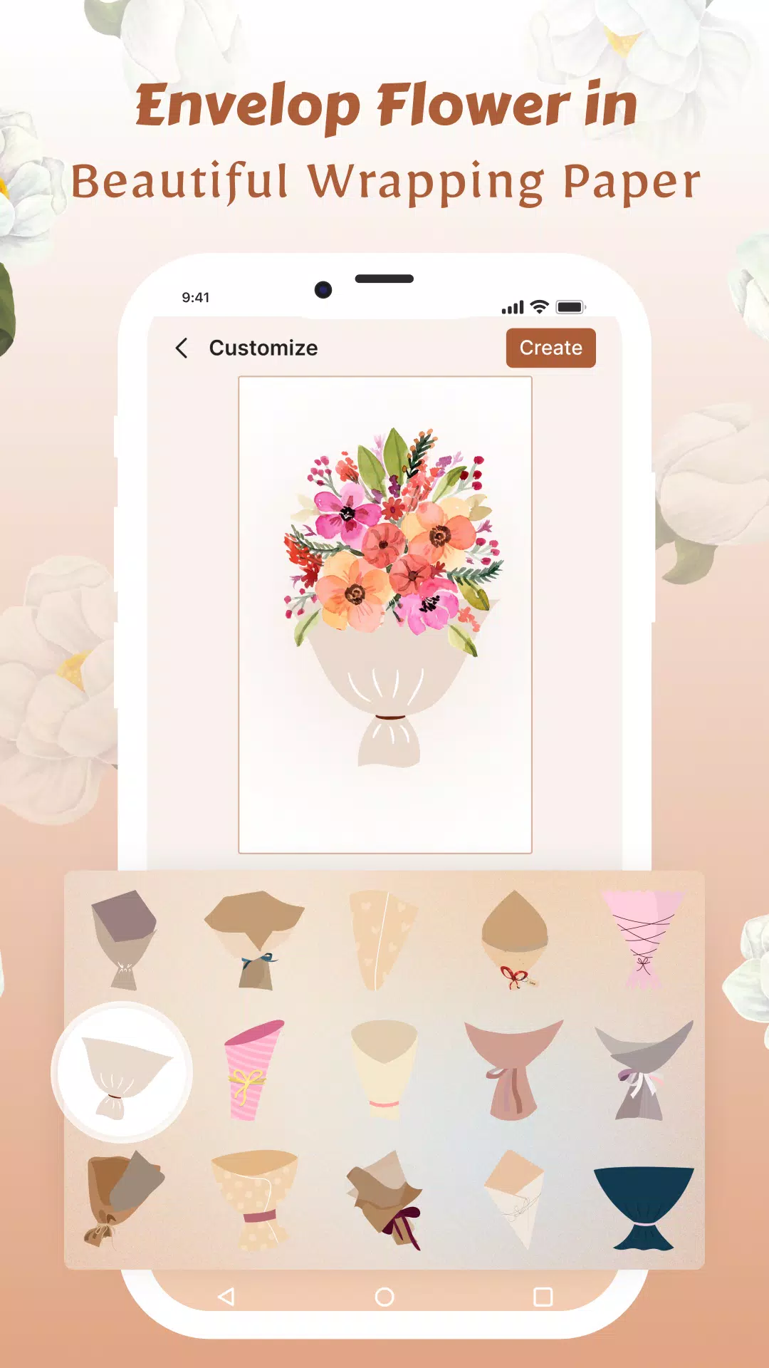 Flower Language Wallpaper DIY ภาพหน้าจอ 2