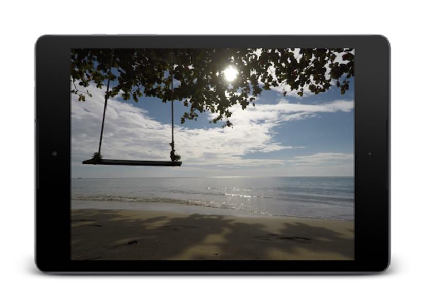 Beach Video Live Wallpaper Tangkapan skrin 4