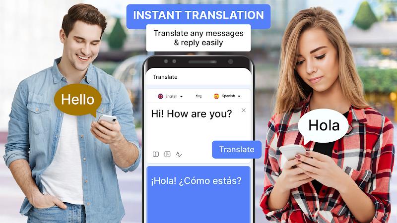 Translate Voice Translator App Tangkapan skrin 1