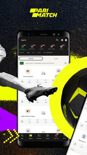 Parimatch: Live Sports Betting Captura de pantalla 2