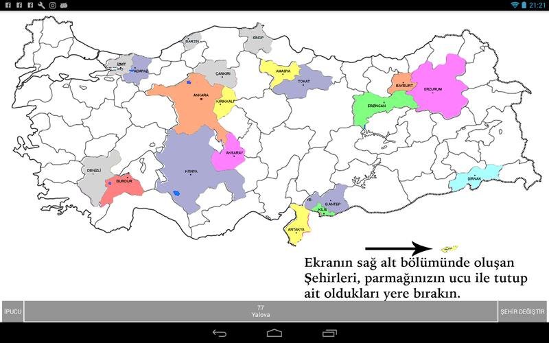 Şehir Bulma Oyunu应用截图第4张