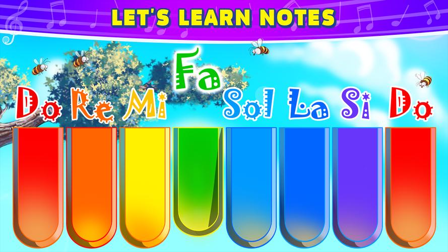 Baby Zoo Piano Games for Kids Captura de tela 2