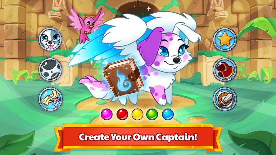 Dungeon Dogs: RPG inactivo Captura de pantalla 2